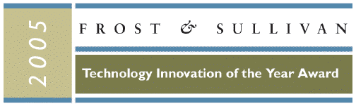 Frost & Sullivan Award for Technology Innovation Of The Year